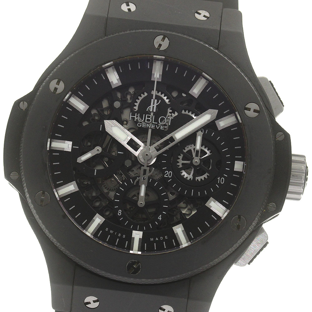 ウブロ HUBLOT 311.CI.1170.GR ビッグバン アエロバン ブラックマジック クロノグラフ 自動巻き メンズ _867951【中古】