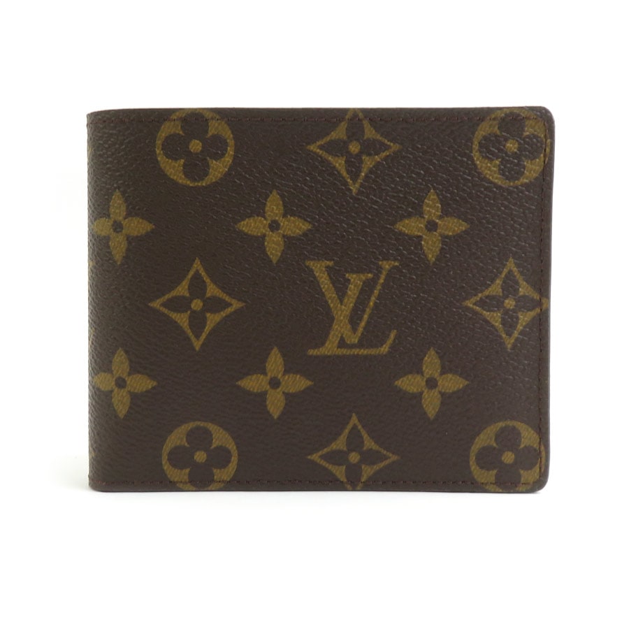 ルイ ヴィトン LOUIS VUITTON 二つ折り財布 モノグラム ポルトフォイユ フロリン モノグラムキャンバス ブラウン メンズ M60026 e60239m
