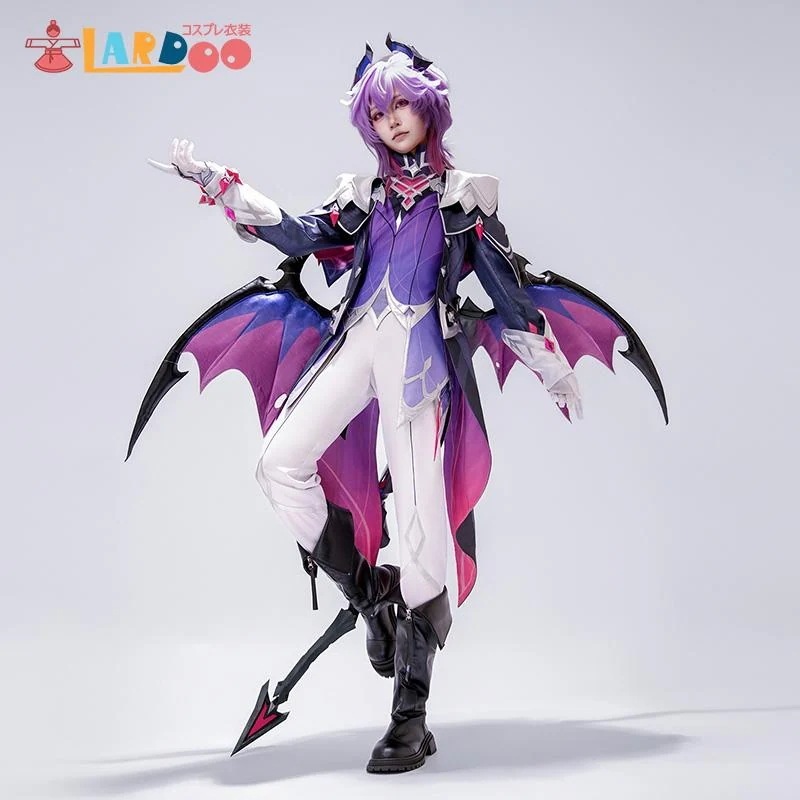 2026新作 L 原神 Genshin モンド ドゥリン-Durin コスプレ衣装 翼付き コスチューム cosplay