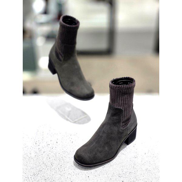 [坡州店] [] 女性リブスパンアンクルブーツ 712546028 5cm [2color] 25,425円