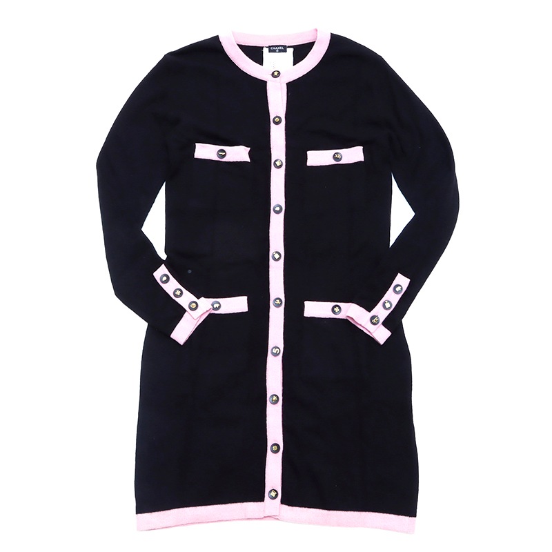 ワンピース ブラック ピンク WS4799