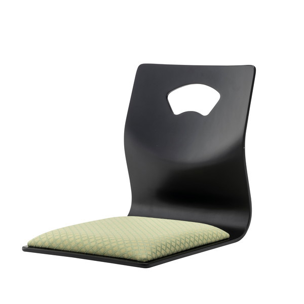 BC-113FYE ハンドル付きチェア グリーン メーカー直送