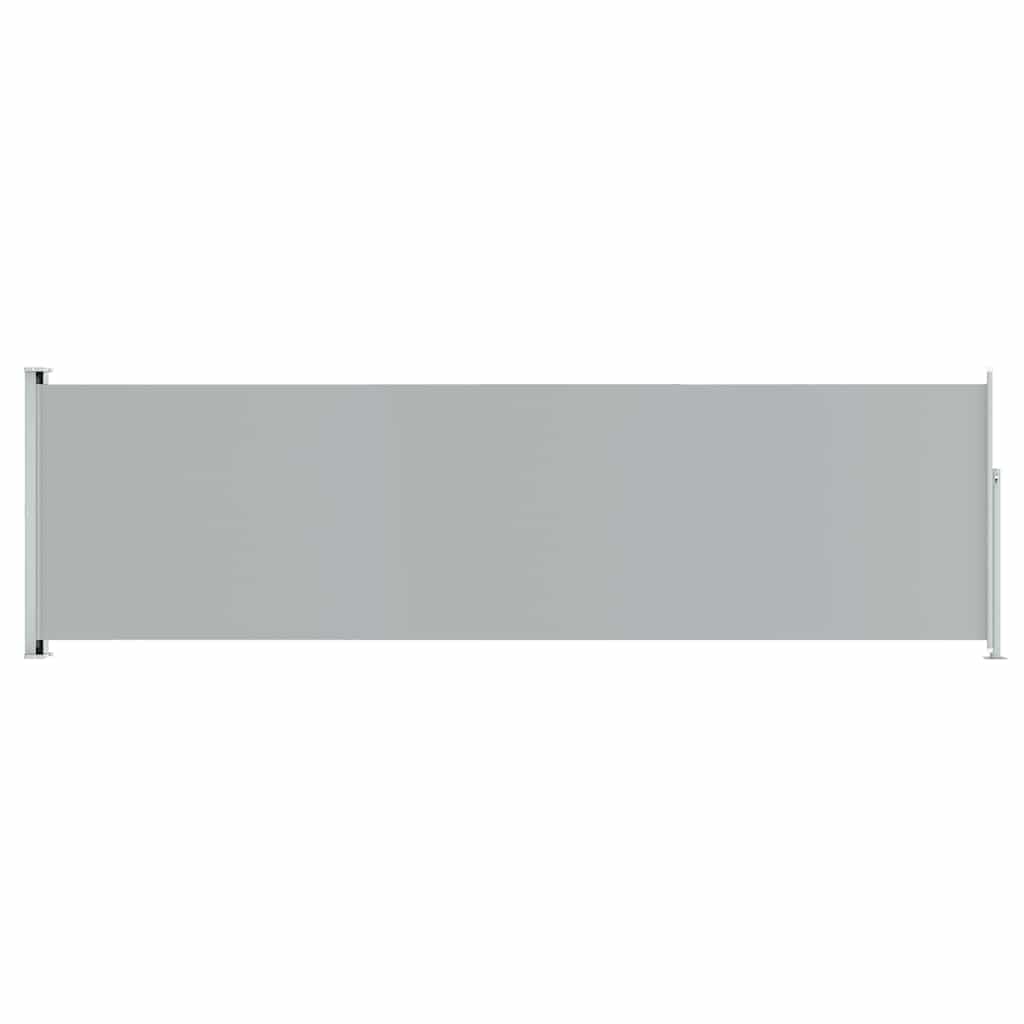 パティオ 引き込み式サイドオーニング 180x600 cm グレー