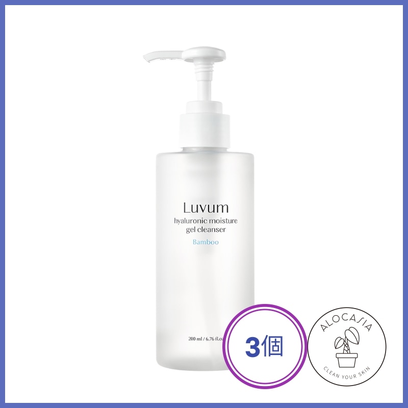 【公式リセラー】 バンブーヒアルロン酸水分ジェルクレンザー (200ml) (3個)