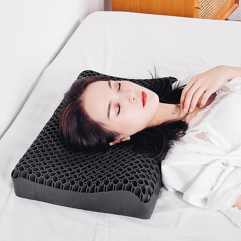 枕 洗える 通気性 抜群 横向き寝用枕 うつぶせ寝 まくら 柔らかい ジェル 首 寝返り 横向き 仰向け いびき 予防 防止 ゲル 低反発枕 高反発