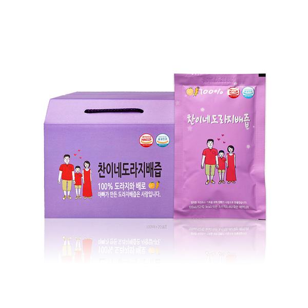 チャンネ果樹園 チャンネ キキョウ梨汁 찬이네과수원 찬이네 도라지배즙