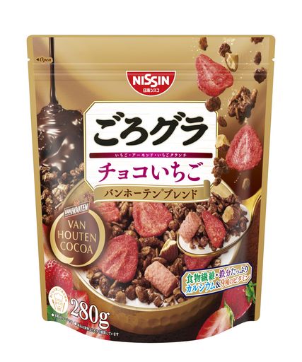 日清シスコ ごろグラ チョコ いちご バンホーテン ブレンド 280G×6袋