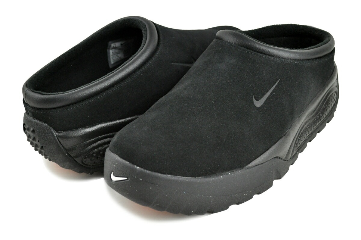 オールコンディショニングギア ルーファス ブラック ミュールスニーカー スリッポン fv2923-001