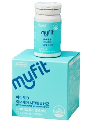 [MYFIT B] マイフィットB インナーケア シークレット乳酸菌 30カプセル 3箱