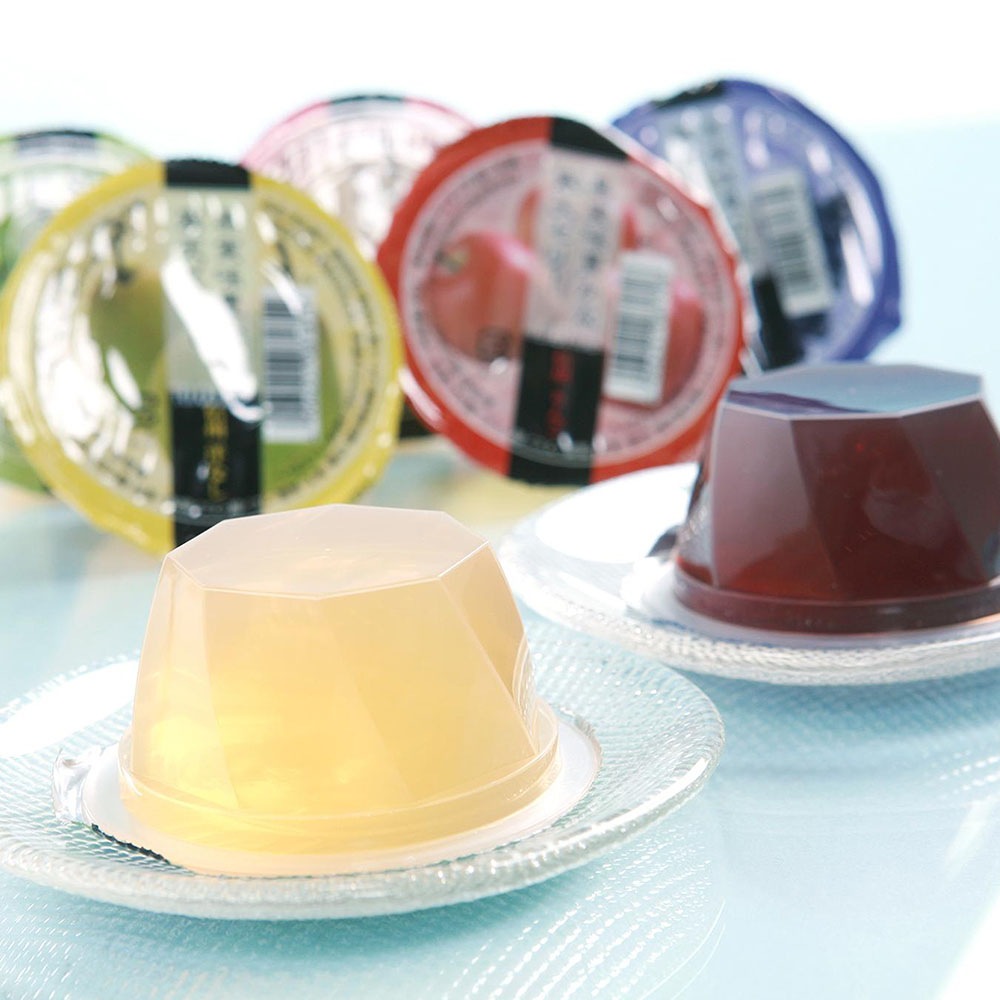 信州フルーツゼリー 80g×40個（コンコード／ナイアガラ／リンゴ／桃／洋梨　各8個） 5,171円