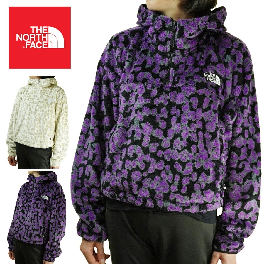ノースフェイスTHE NORTH FACEレディース フリースW PRINT OSITO QUARTER ZIPウィメンズ プリント オシト クオータージップ