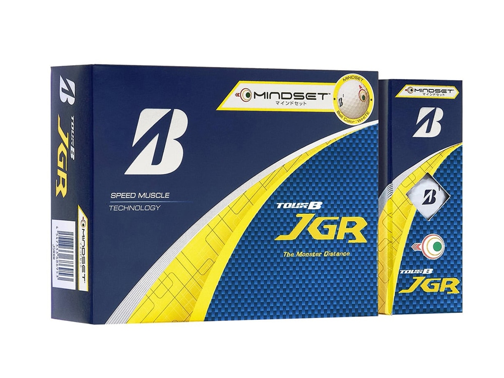 ブリヂストンゴルフ TOURB-JGR25-12P-MS TOUR B JGR マインドセット 1ダース 12個入り(ホワイト) TOURBJGR2512PMS
