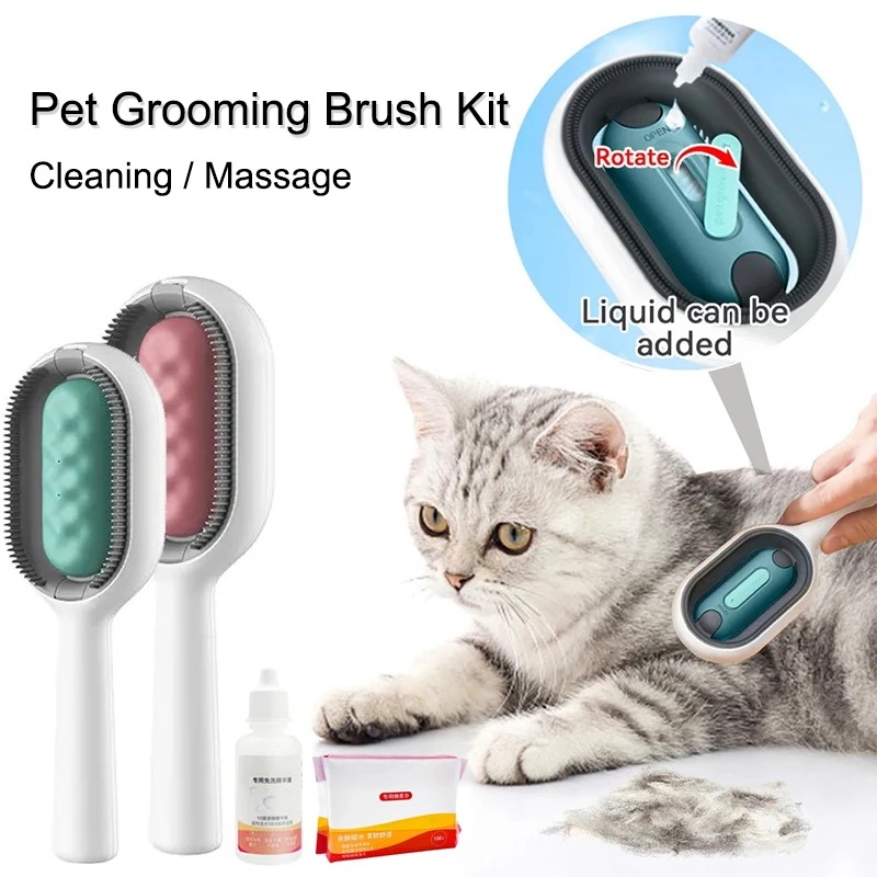 シャワーブラシと水タンク付き,マッサージ,ペット用品,犬の掃除,スキンケア