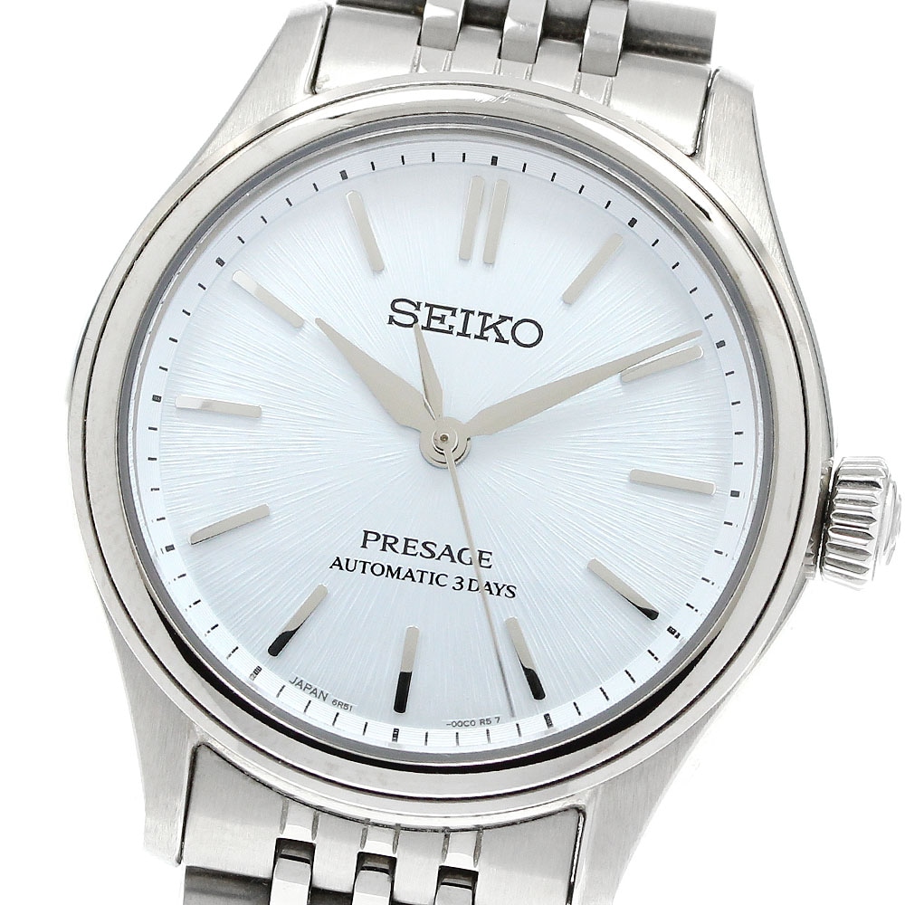 セイコー SEIKO SARX129/6R51-00D0 プレザージュ 自動巻き メンズ 良品 箱・保証書付き_961105【中古】