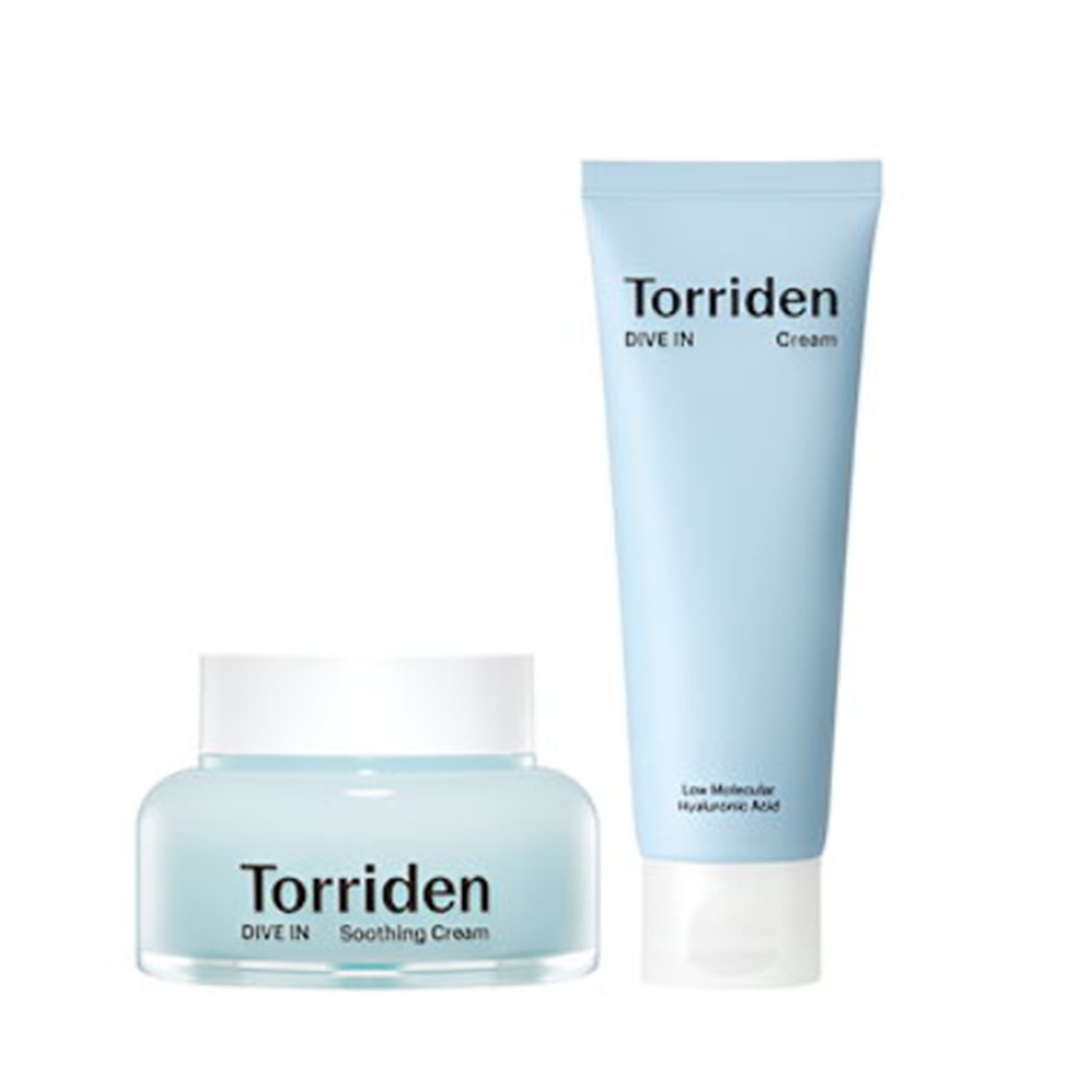 [2点セット] ダイブイン 低分子 ヒアルロン酸 クリーム 80ml + スージングクリーム 100ml 5,229円