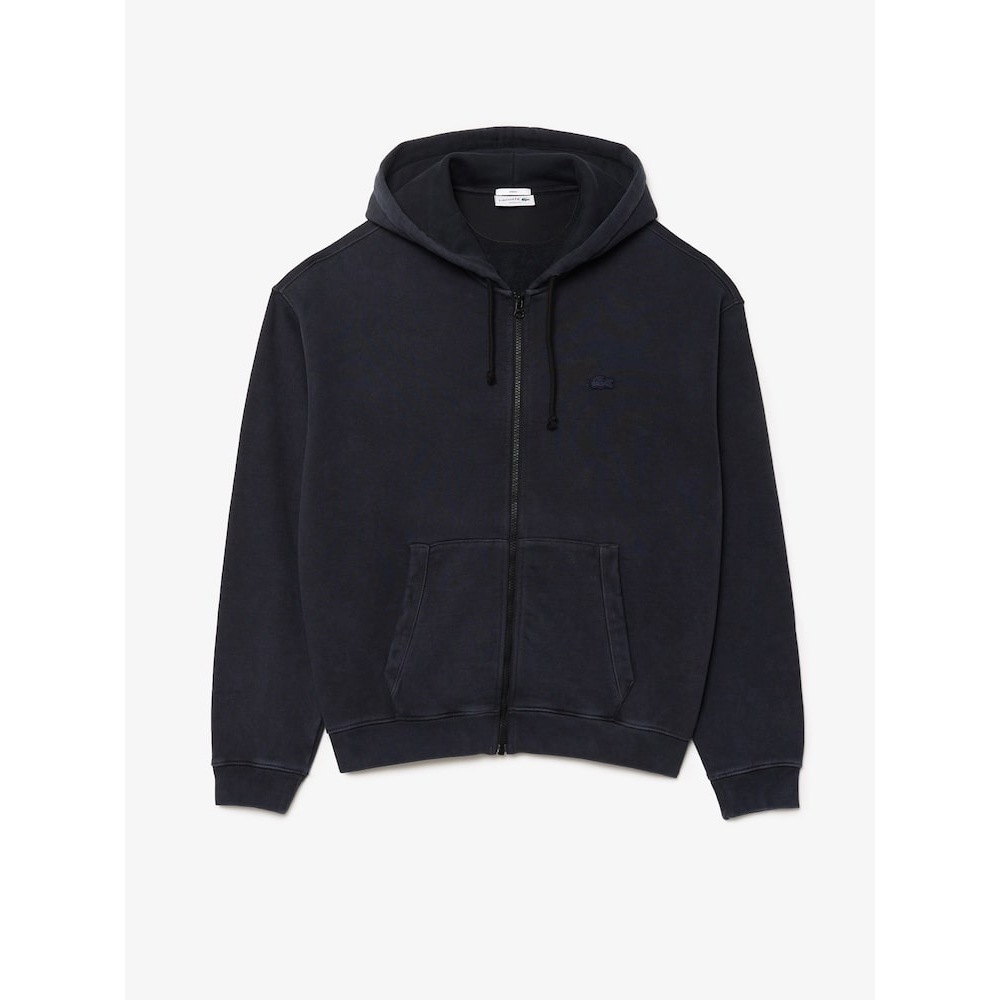 LACOSTE パブリックガーメントダイイングフードジップアップ SH2830-54N 031 Q2NSH2830-54N031