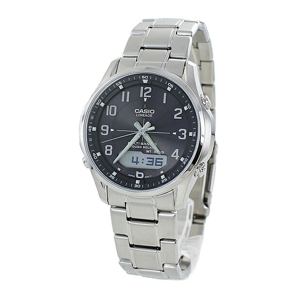 国内正規品 メーカー1年間保証付き カシオ 腕時計 手表 電池交換・時刻合わせ不要 電波 ソーラー お父さんへのプレゼント メンズ LCW-M100DE-1A3JF ビジネス 男性 誕生日ギフト 記念