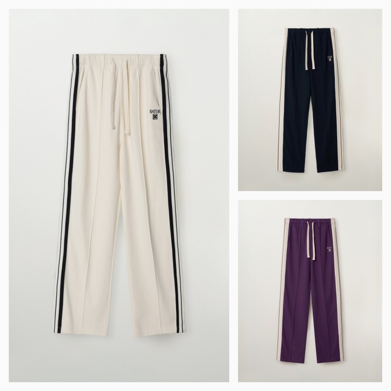 【SATUR】26SS (W) LAWTON LINING TRACK PANTS : 3COLORS