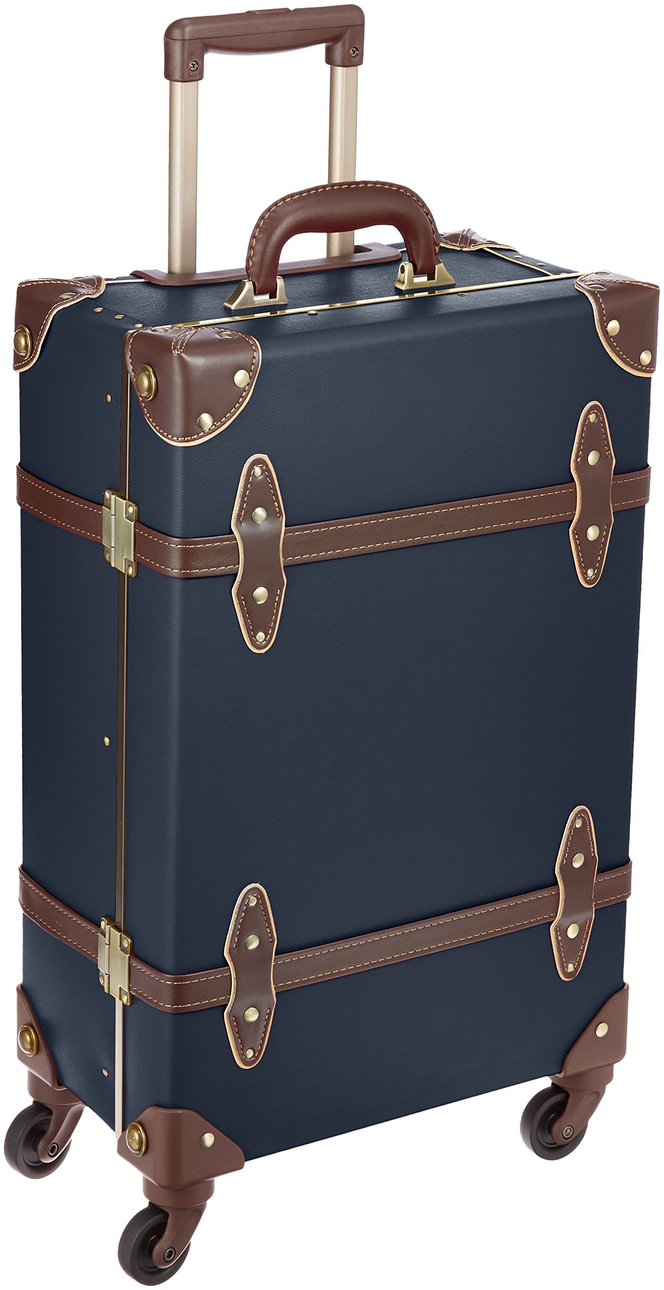 [シフレ] トランクケース トランクキャリー ユーラシアトランク 36L 63 cm 3.8kg ネイビー/ブラウン