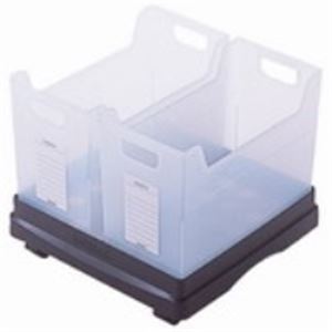 （まとめ）ナカバヤシ キャパティEベース REB-W4-D (×7セット)