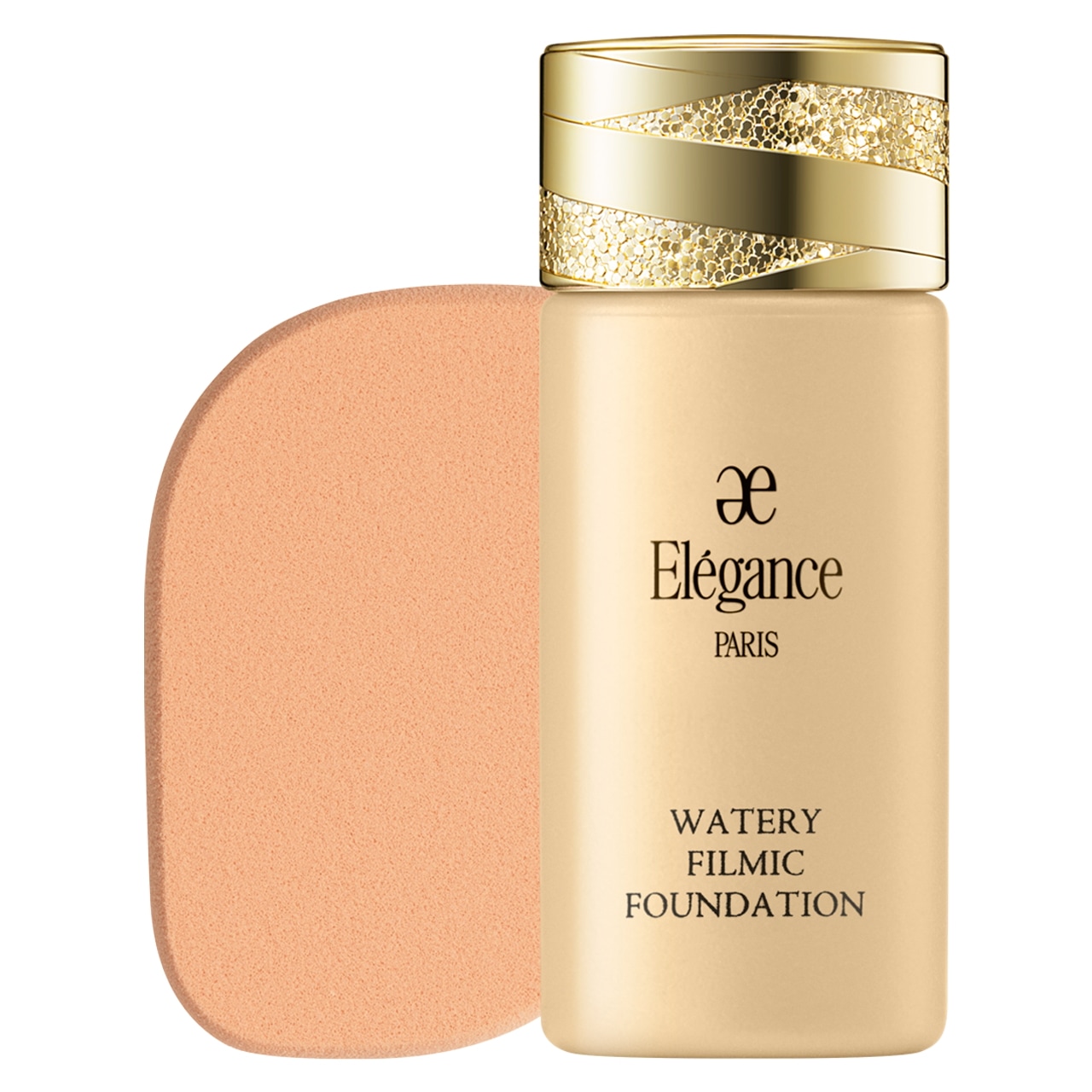 【国内正規品】ウォータリィ フィルミック ファンデーション 全6色 リキッドファンデーション 専用スポンジ付き ウォータープルーフ 汗皮脂に強く