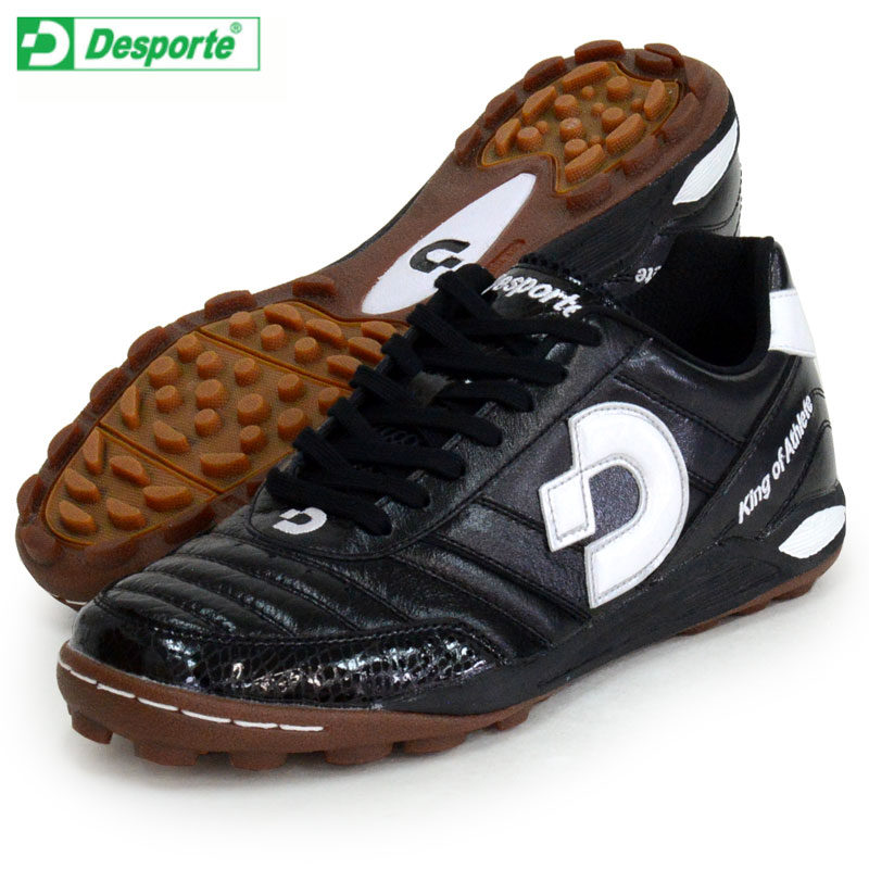 Pit-Sports オリジナル カンピーナス JTFV フットサルシューズ 屋外用 22SS (DS1440KM-P-BLK/WT)