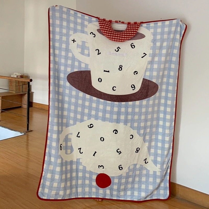 アートコレクション エアコンブランケット オフィス昼寝ブランケット ショール 折りたたみ可能で持ち運びが簡単