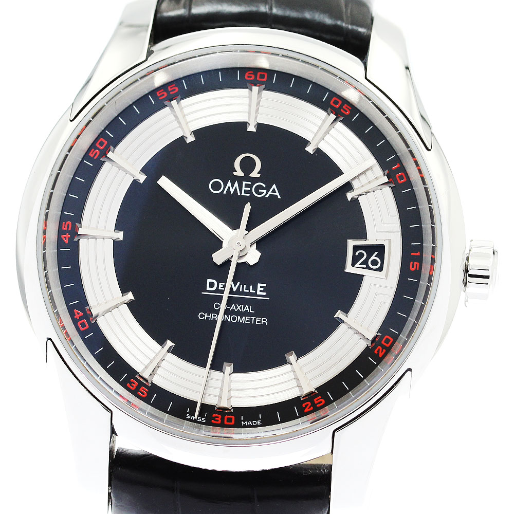 オメガ OMEGA 431.33.41.21.01.001 デビル コーアクシャル クロノメーター 自動巻き メンズ 美品 保証書付き_875686【中古】