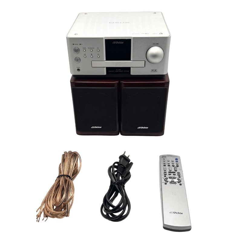 【中古 動作確認済】 JVCケンウッド ビクター コンパクトコンポーネントDVDシステム EX-AK1
