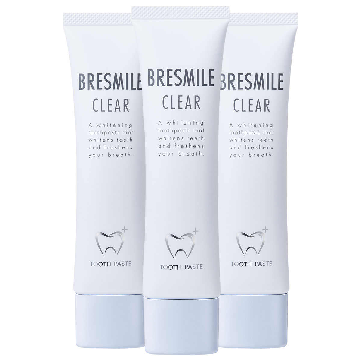 医薬部外品 薬用歯みがき粉 3本 歯磨き粉 予防 ケア 口臭 ブレスマイルクリア