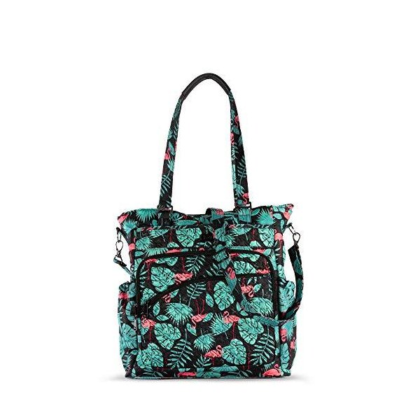 Lug Ace 2 Convertible Travel Tote Bag， Flamingo Black 並行輸入品