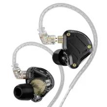KZ ZS10 プロ 2 HIFI メタルイヤホンインイヤー低音インナーイヤー型 4 レベルチューニングスイッチヘッドフォン 2PIN ケーブル ZAS ZSX ZSNPRO AS16PRO ZS1