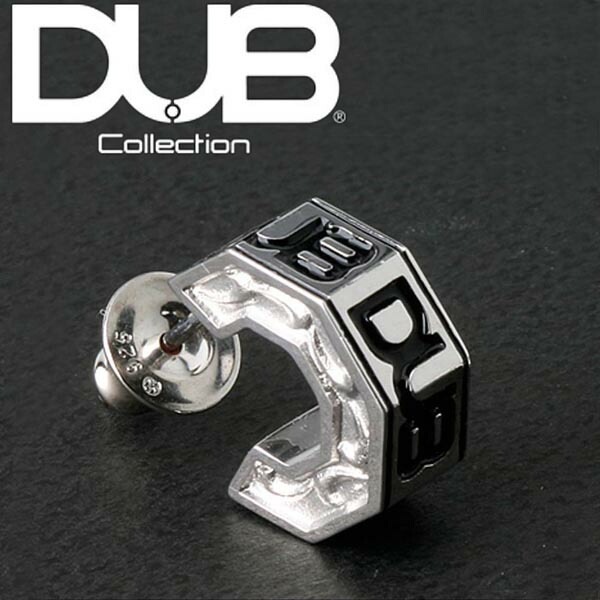 再入荷なし　即納 DUB ジュエリー ヘデラ ピアス 178-1 BK エポ フープピアス メンズ レディース ダブジュエリー シルバー アクセサリー Safiri サファリ リング 指輪 ネックレス