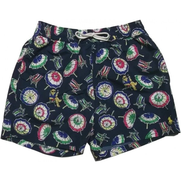 海水パンツ 水着 インナー付き ポロベア ネイビー PR6-119