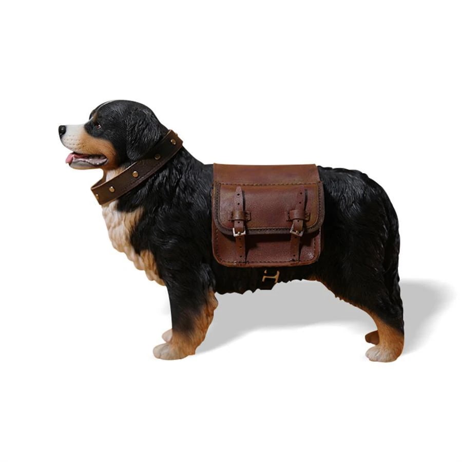 JXK 1/6 サイズ バーニーズマウンテンドッグ フィギュア 19.5CM スタチュー リアル 犬 動物 プラモデル 模型 プレミアム オリジナル プレゼント 置物