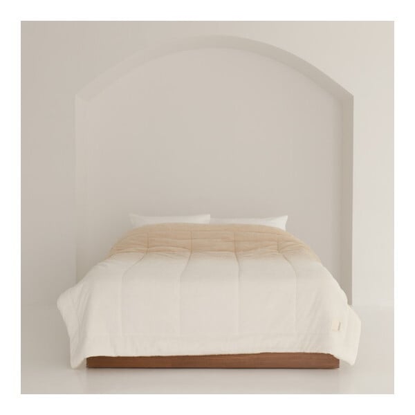 西川 hauu もちもちブランケット(リバーシブルタイプ) EP4552 FQ04065528300 ベージュ シングルサイズ 6,922円