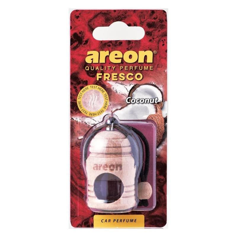 [6点セット] AREON エアーフレッシュナー FRESCO ココナッツ 【 芳香剤 手入れ・洗車・ケミカル 】