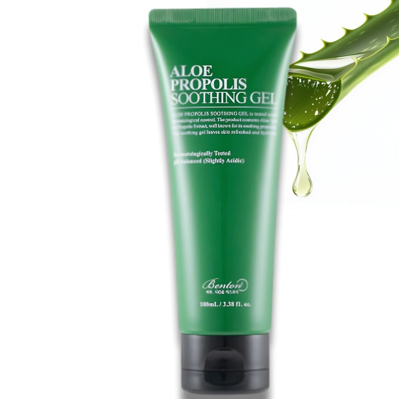 アロエとプロポリスの保湿ジェル 100ml 肌荒れ緩和と潤い補給に適合なスージングジェル 保湿ケア 敏感肌用