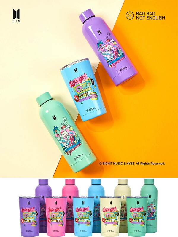 BTSBBNE ダイナマイト タンブラー ボトル 保冷 保温 水筒 蓋付き ユニセックス エコ 仕事 ステンレスボトル