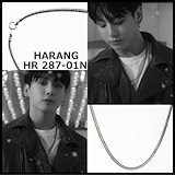 【HARANG】HR 329N NECKLACE ★ BTS ジョングク着用 ネックレス Qoo10] HARANG BTS ジョングク着用 【HARANG】 : 腕時計