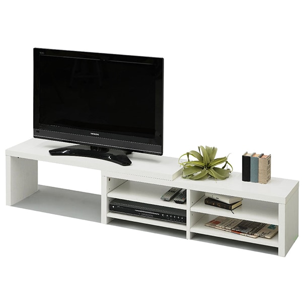 リーテンスタッド LSD-06-0006-wo 伸縮式テレビ台 WO ホワイトオーク メーカー直送