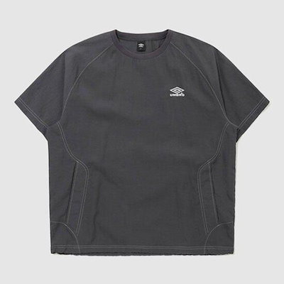 クリスピー タスラン 半袖 ピステ UR224CWT58 DARK CHARCOAL