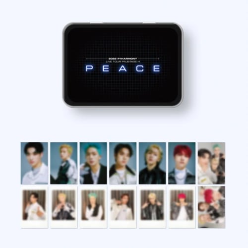 2022 P1HARMONY LIVE TOUR MD P1ustage H : PEACE TINCASE PHOTO CARD SET 新品