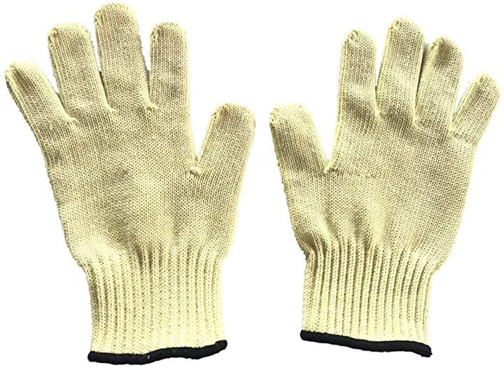 切れにくい 燃えにくい 薄手 防刃 56%OFF 超安い ケブラー 高温耐性手袋 耐切創難燃手袋