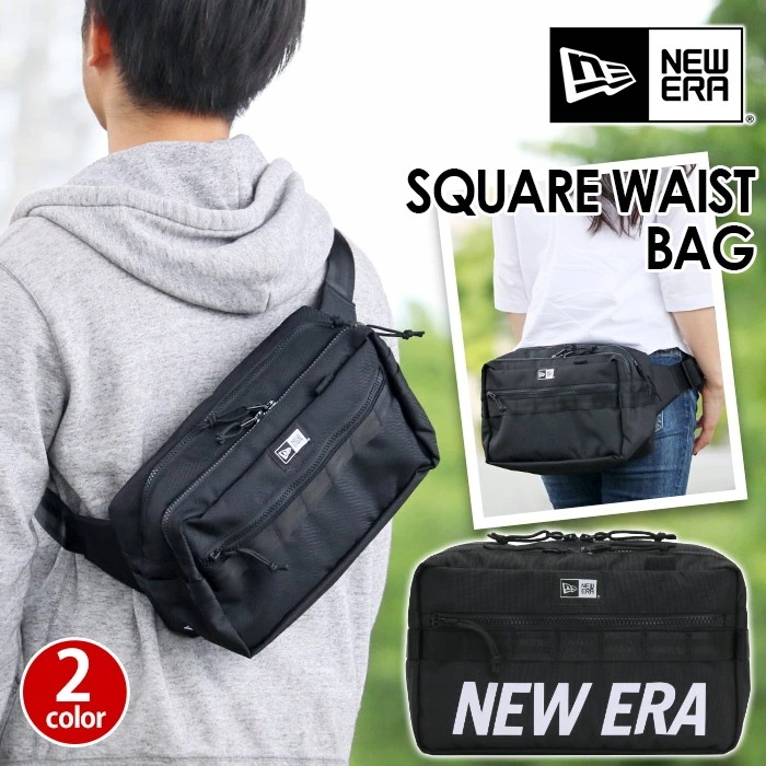 ウエストバッグ ウエストポーチ ボディバッグ ワンショルダー メンズ レディース 7L スクエアウエストバッグ Square Waist Bag