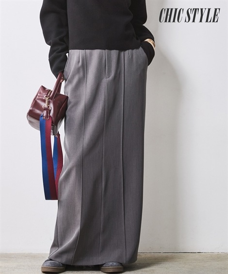 ロングスカート タイトマキシスカート 大きいサイズ有 シックスタイル