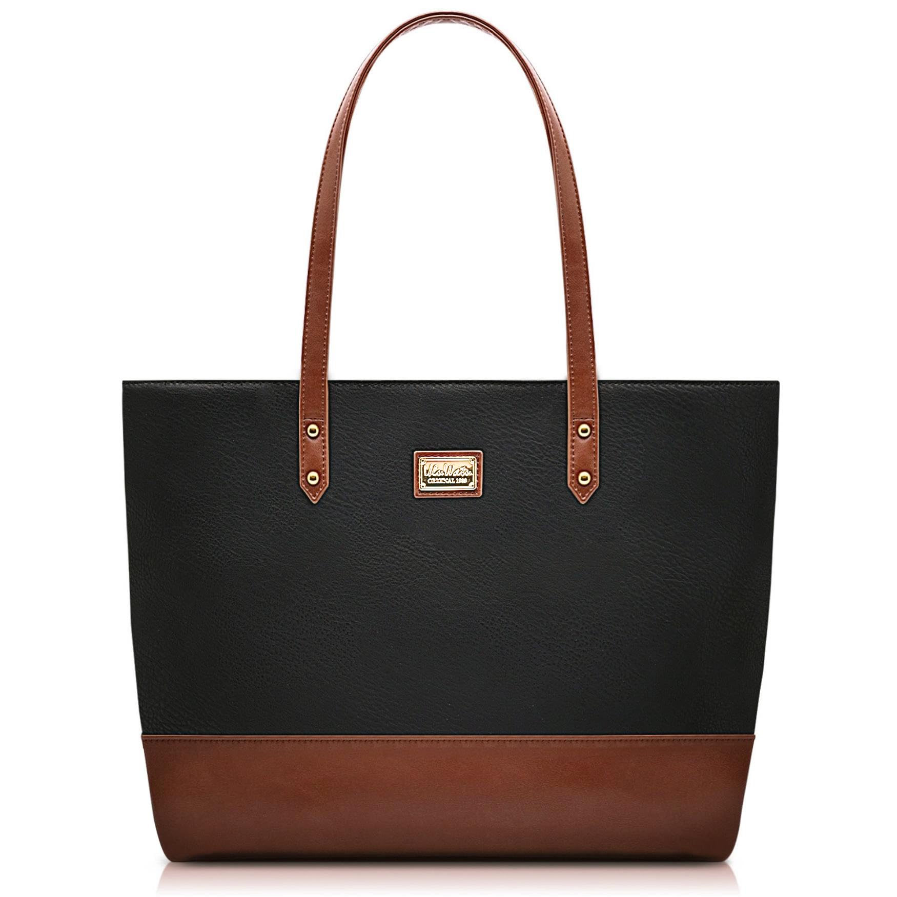 [UluWatu Tiger] ウルワツタイガー 別注 プレミアムシンプルトートバッグ 3ポケット付き ビジネストートバッグ 大容量 A4 メンズ レディース V-01(P)