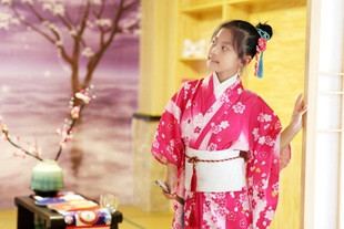 日本着物子供5-12子供着物正装秋冬物着物振袖セット