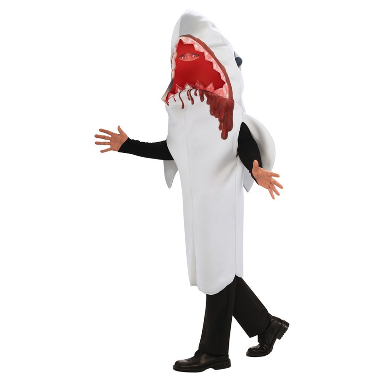 コスプレ 仮装 シャークバイト 大人用 【 コスプレ 衣装 ハロウィン 仮装 パーティーグッズ おもしろ コスチューム 動物 アニマル 笑える 余興 爆笑 レディース 面白い おもしろい 男性用 男女