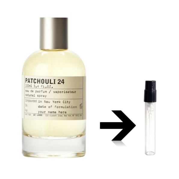 10ml パチュリ 24 オード パルファム LE LABO ル ラボ ルラボ アトマイザー 量り売ミニ・サンプル・お試し